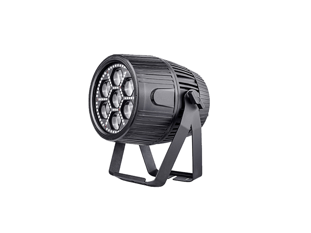 7x30w rgbw+96x0.2w UV waterproof zoom par