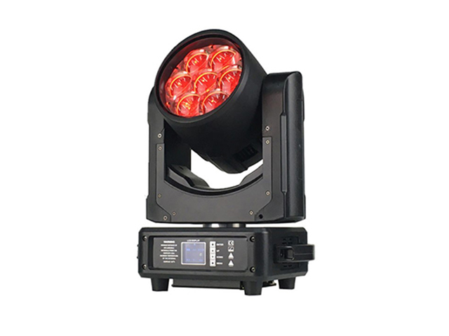 7X40W RGBW 4in1 zoom beam moving head light