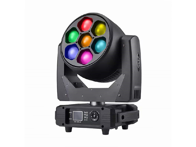 7X40W led zoom bee eye moving head light