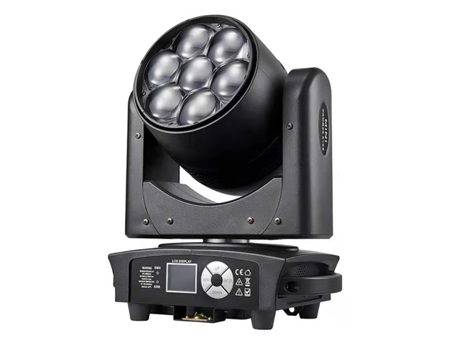  7X40W RGBW 4in1 zoom moving head light