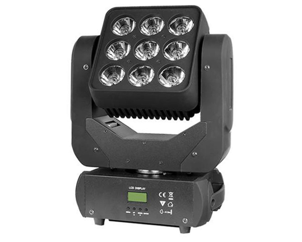 9/25X12W 4in1 LED matrix moving head light