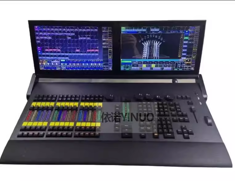 RGB electric rod single/dual screen MA2 light console