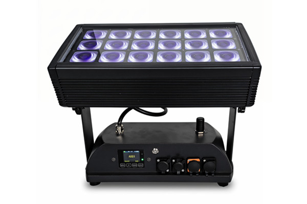Waterproof 18x20W RGBWAUV 6IN1 Battery LED City Color