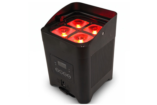Mini Waterproof 4x18w led RGBWAUV 6in1 Battery Wireless Par