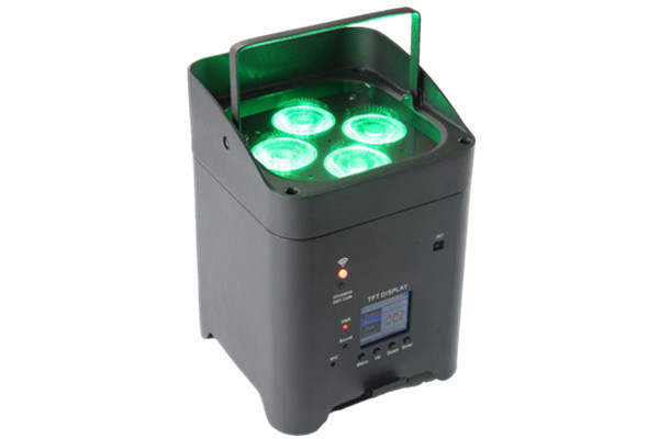 4*8W rgbwauv 6in1 LED Wireless Battery par light