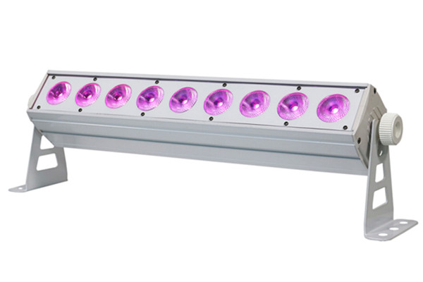 9*15W RGBWAUV 6IN1 Wireless Led Wall Washer Light