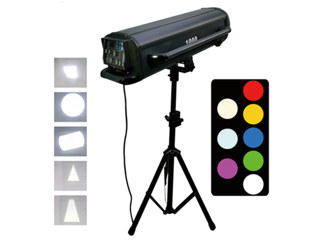 Waterproof 1000W LED Profile Follow Spot