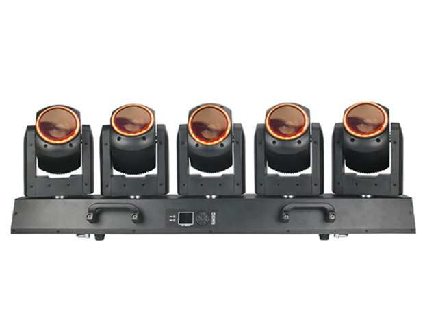 5×80W Endless Pan Tornado LED Moving Head Light