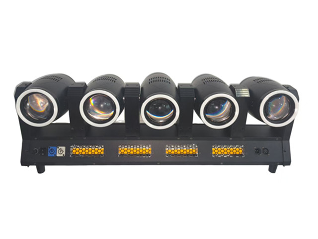 5-Head Double-sided Endless LED Moving Head Beam Li
