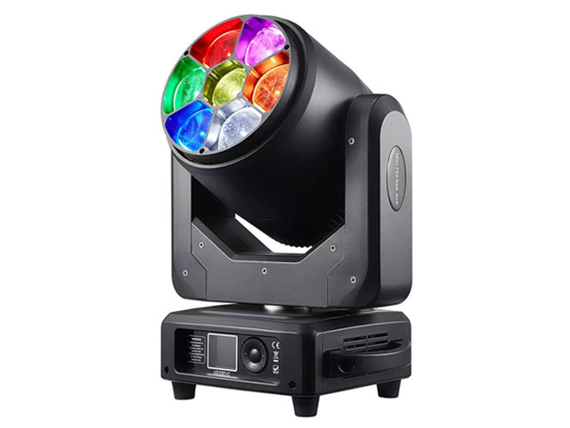 Mini 7×60W RGBW Bee Eye Zoom Moving Head Light